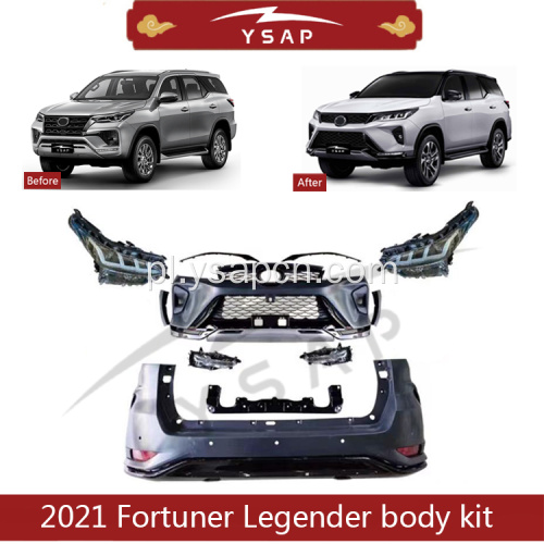 Cena fabryczna 2021 Fortuner Legender Body Zestaw